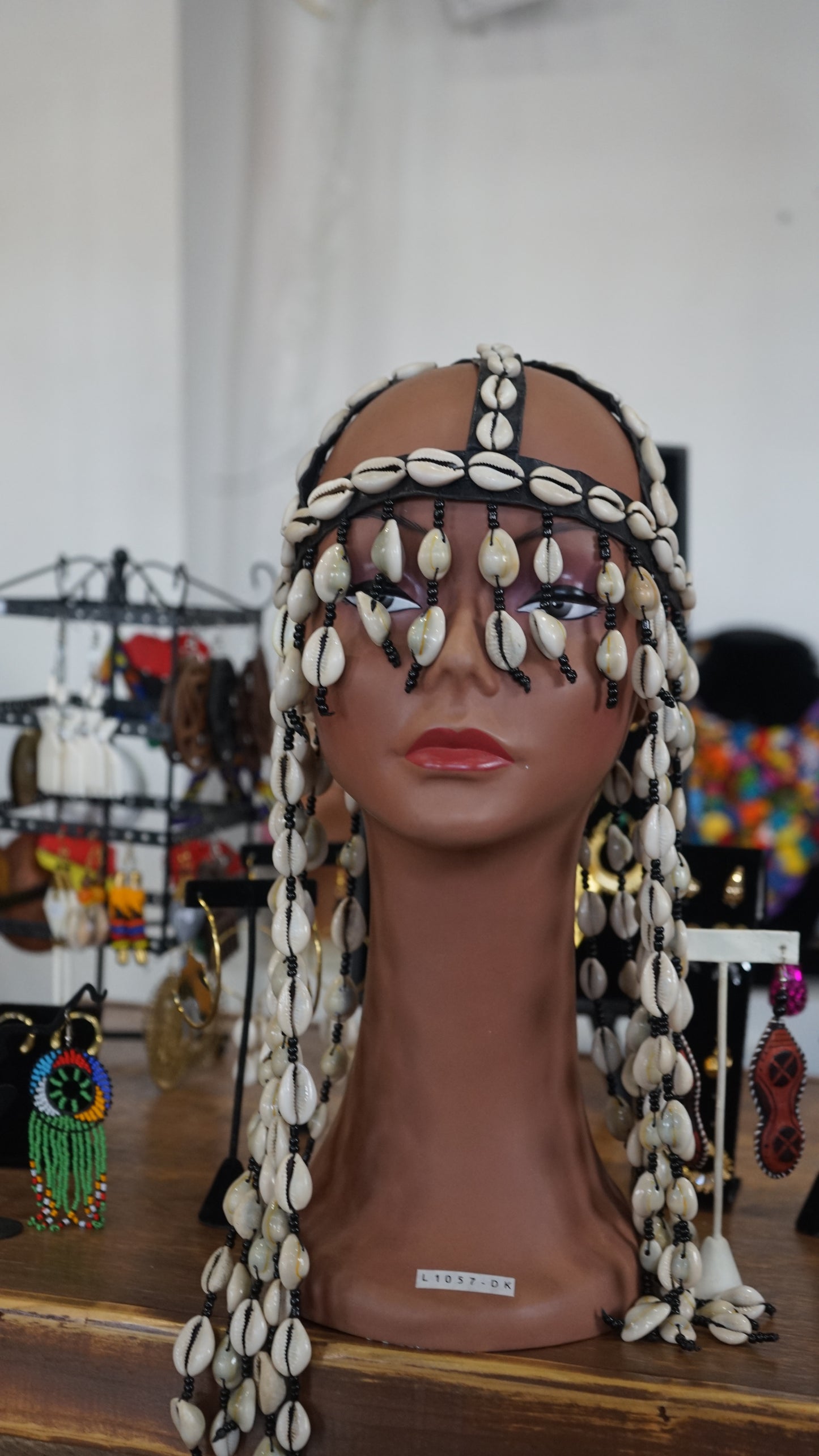 Cowrie Shell Headdress