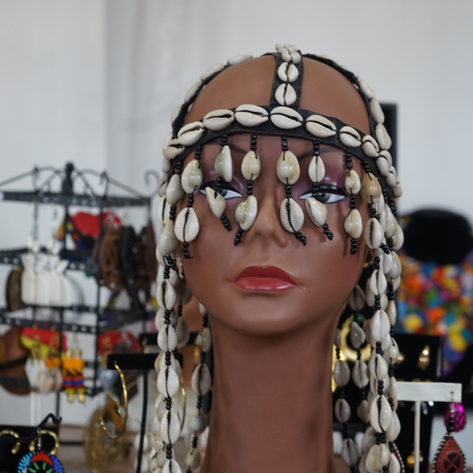 Cowrie Shell Headdress