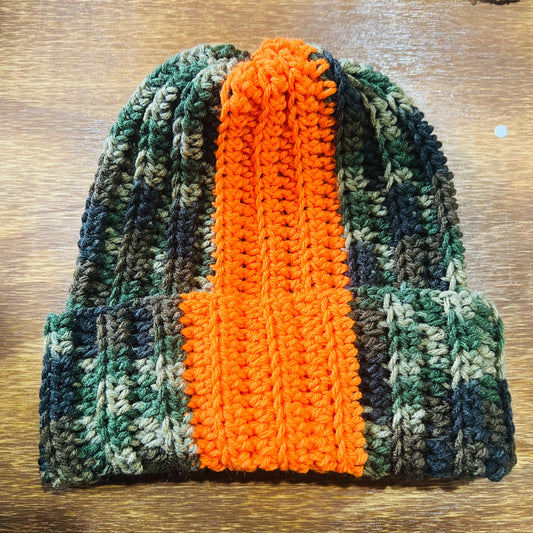 Chunky Beanie Orange