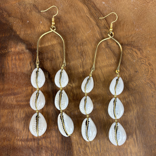 Cowrie Shell Earrings
