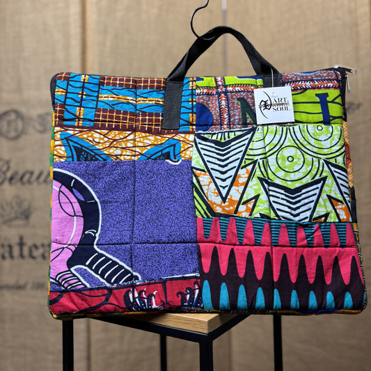 African Printed Laptop Bag