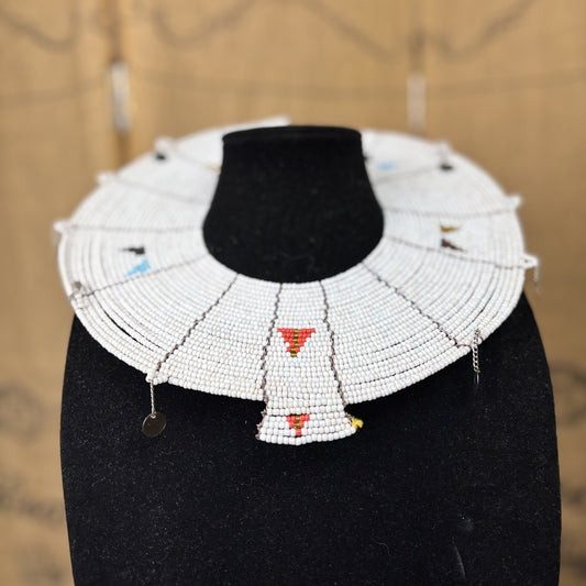 White Orbit Necklace