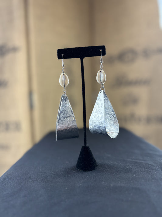 Silver Drop Earrings