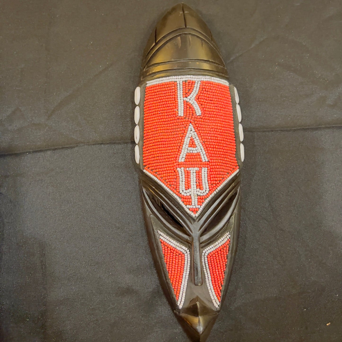 Beaded Divine 9- African Fang Masks