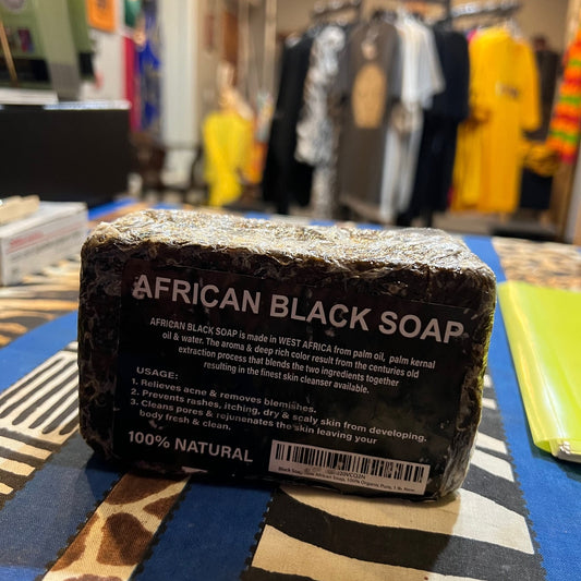 Premium Natural Raw African Black Soap 1LB