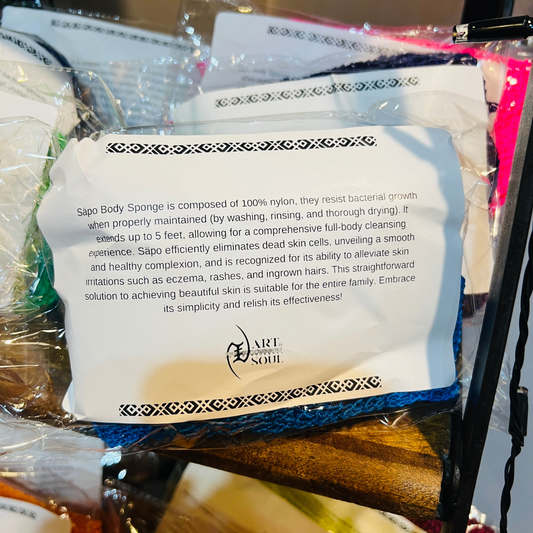 African Exfoliating Sapo Sponge