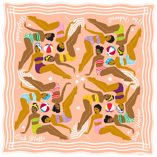 Bandana - Oak Bluffs in Color and Other Beaches