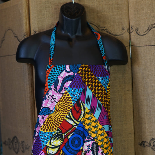 African Printed Apron