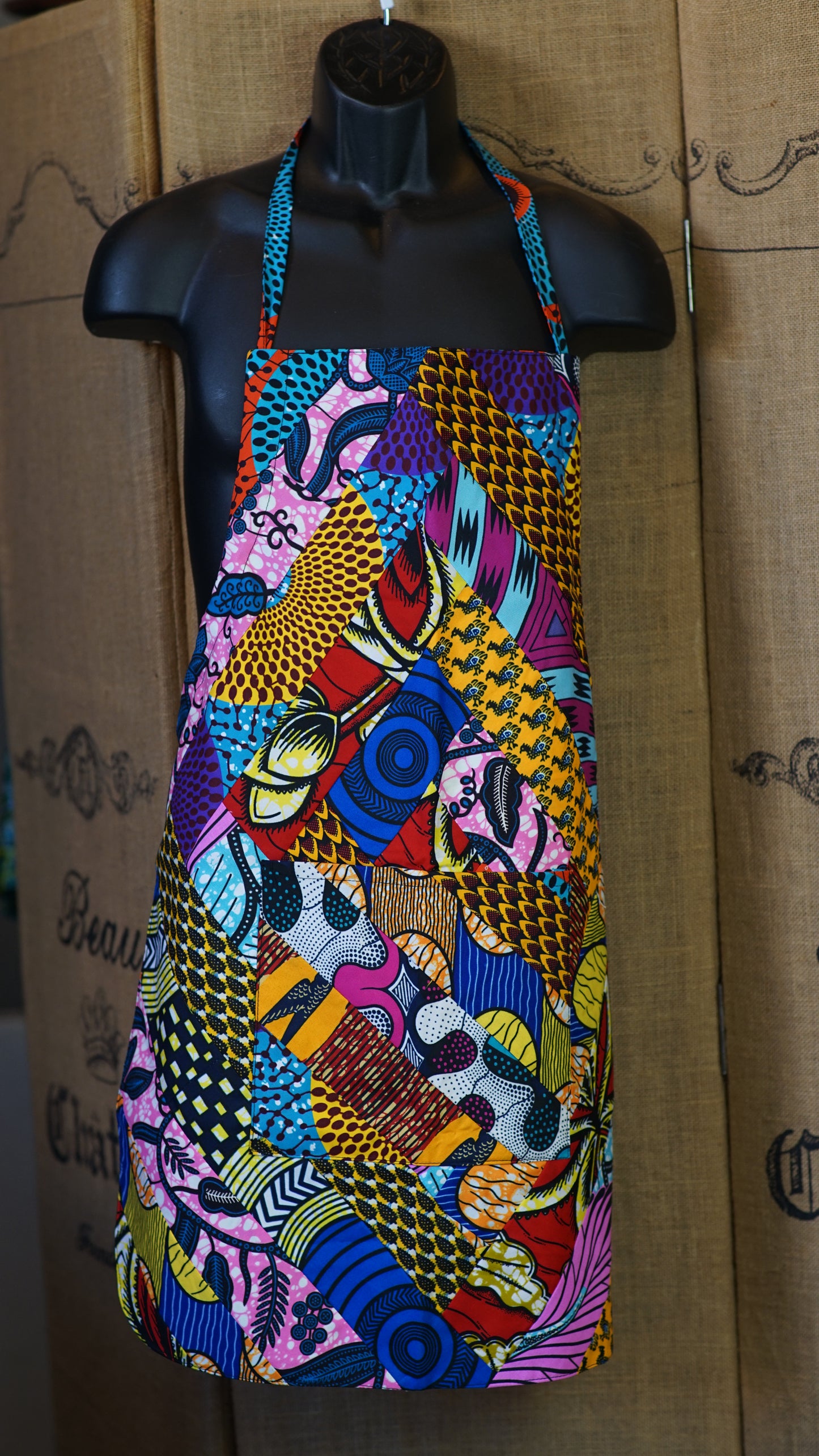 African Printed Apron