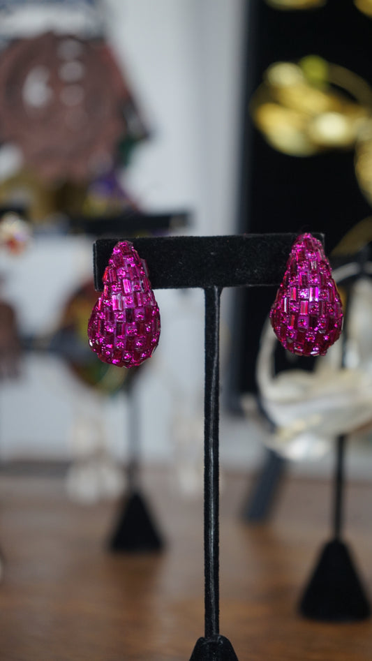 Dazzle Pink Earring (Spring Edition)