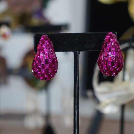 Dazzle Pink Earring (Spring Edition)