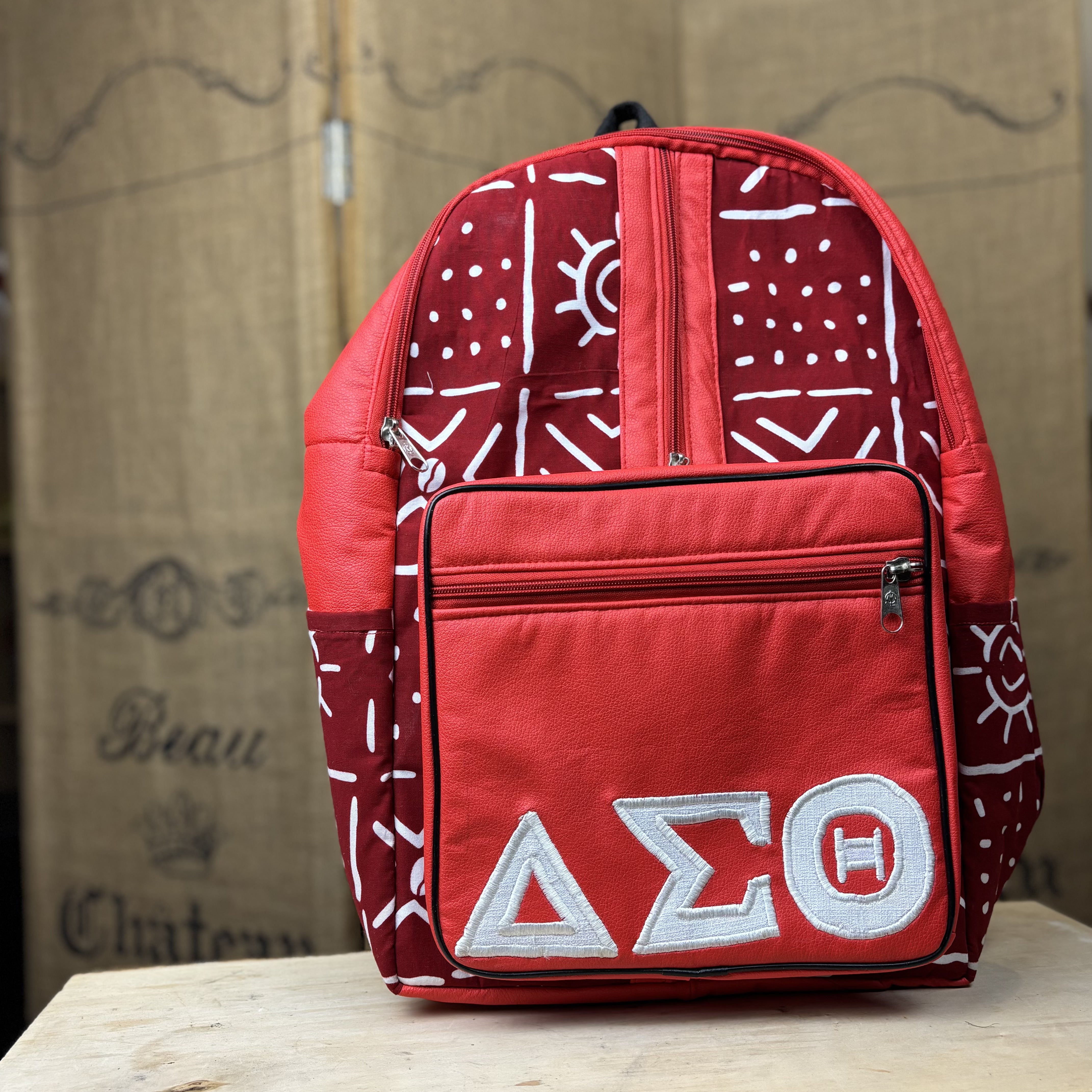 delta sigma theta leather backpack Daily Commute Ardent Arrow Flipping Casting Ships From:SPAIN Backpacks & Belt Bags