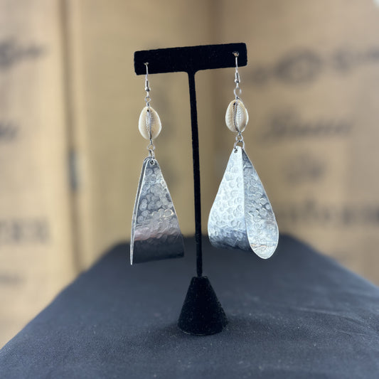 Silver Drop Earrings