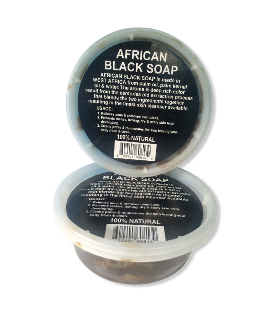 Ghana Raw African Black Soap Paste