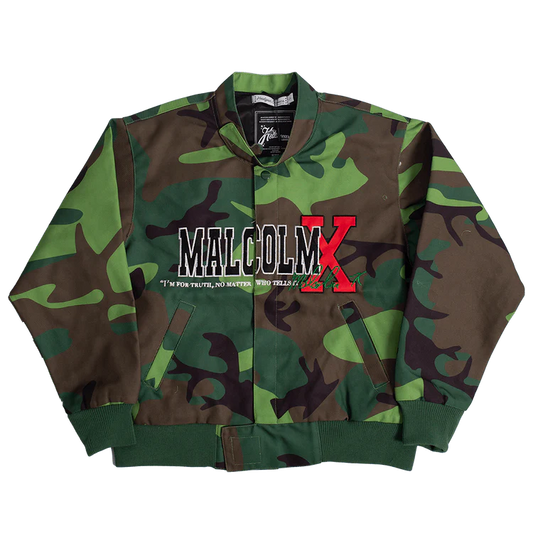 Malcolm X Camo Racing Jacket