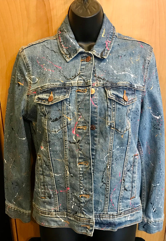 "Absolutely Fabulous" Custom Denim Jacket