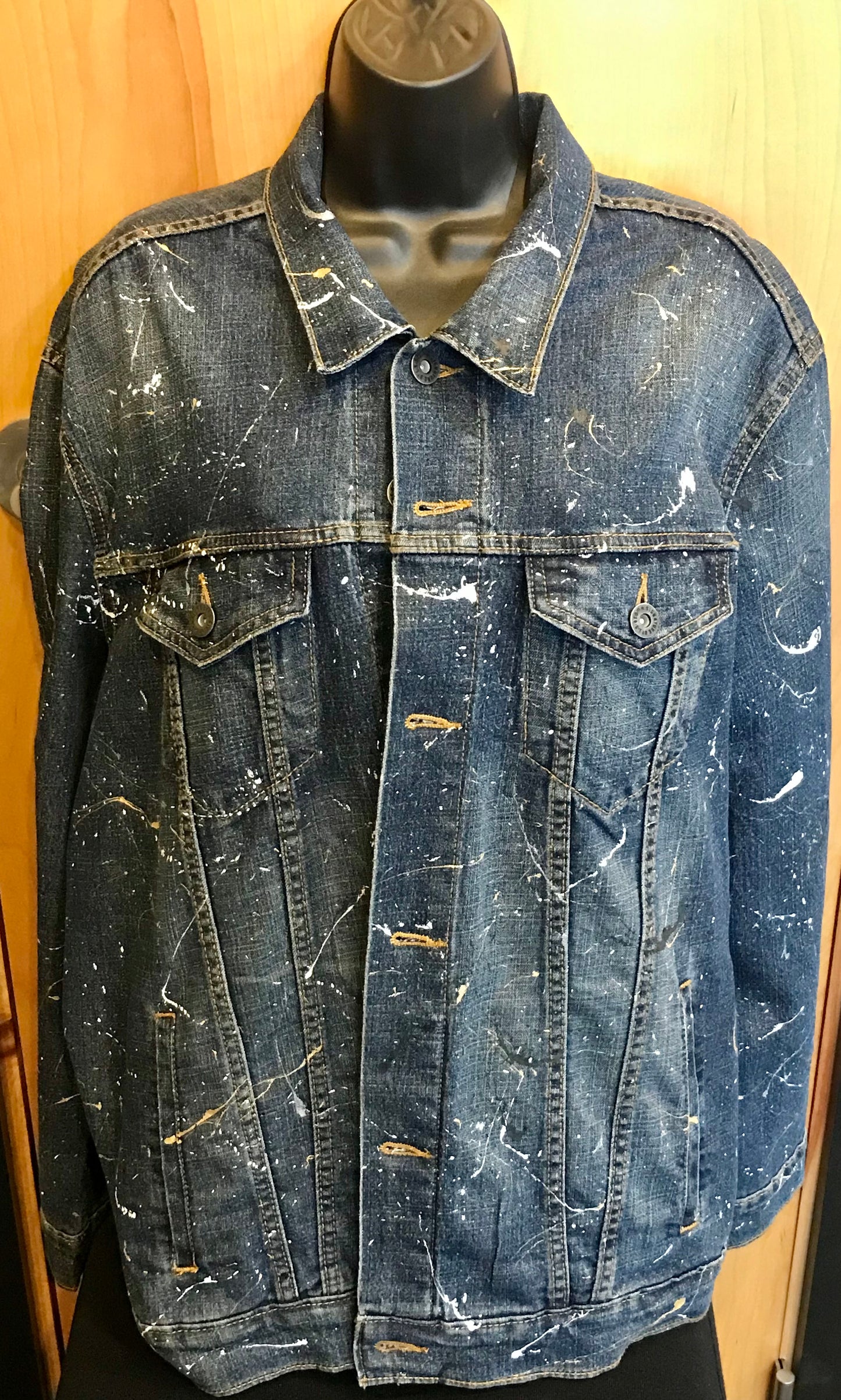 "Hip Hop 4ever" Custom Denim Jacket