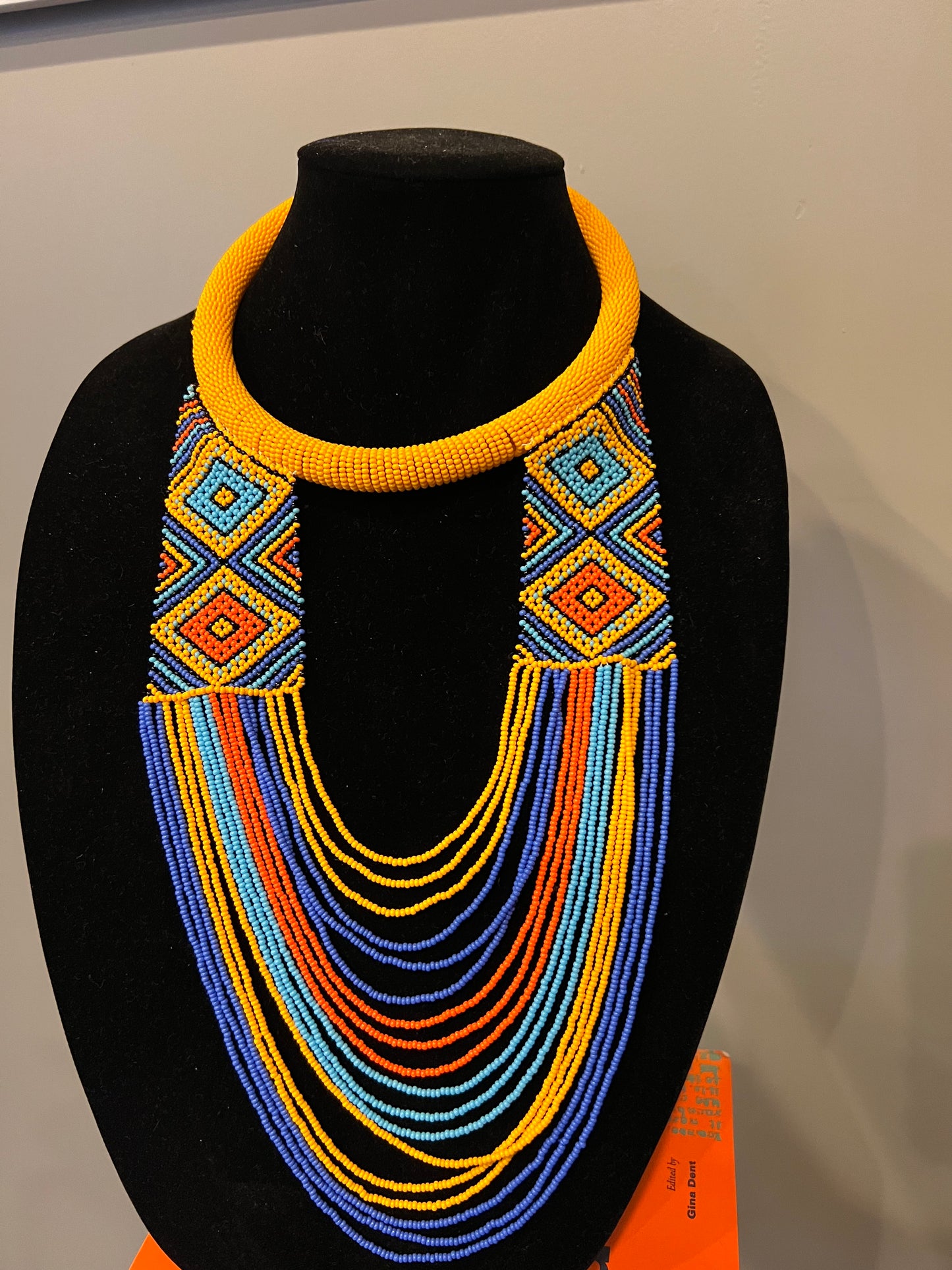 Mini Ndebele Choker- Sunset Gold