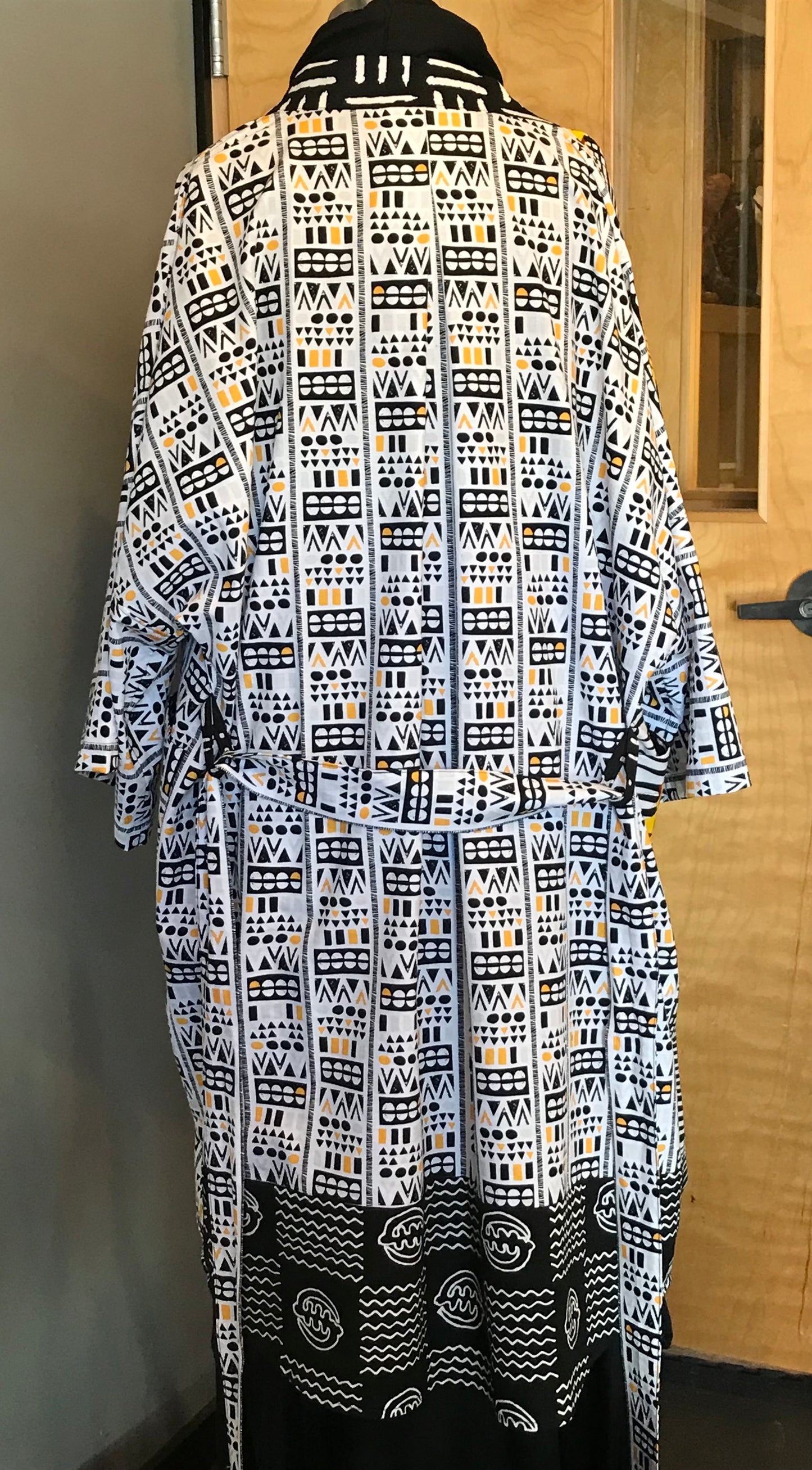 Beautiful African Cross Print Kimono by Art & Soul